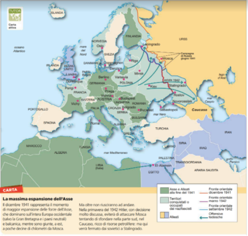 Saccheggio dei territori occupati da parte di Mussolini