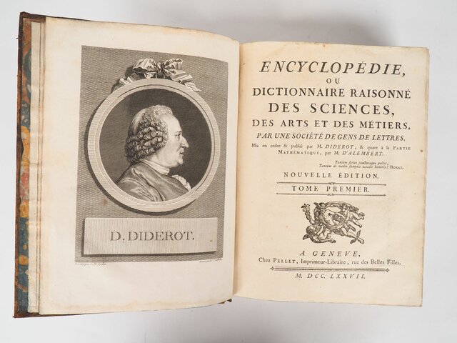LA ENCICLOPEDIA DE DIDEROT Y D`ALEMBERT