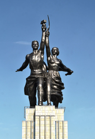 "Tööline ja kolhoositar"