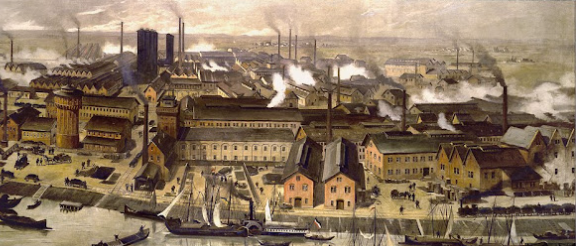 Ciudades en la Revolución industrial