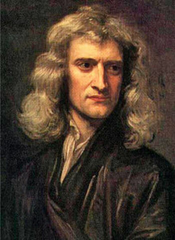 Isaac Newton is born