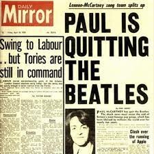 The Beatles Break Up