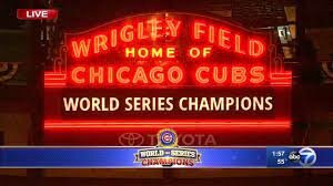 Cubs win world series since 1908