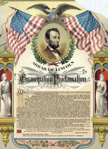 emancipation proclamation