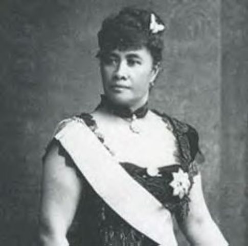 Liliuokalani becomes Queen