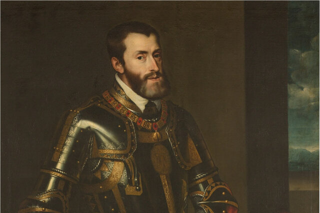 Carlos I de Habsgurgo coronado