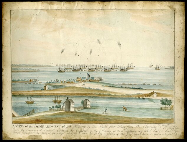 The Battle of Fort McHenry