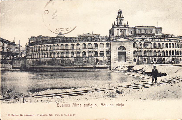 Puesta en funcionamiento de la Aduana del Rio de la Plata