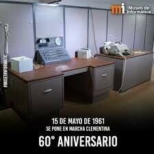 60° Aniversario de puesta en marcha de Clementina.