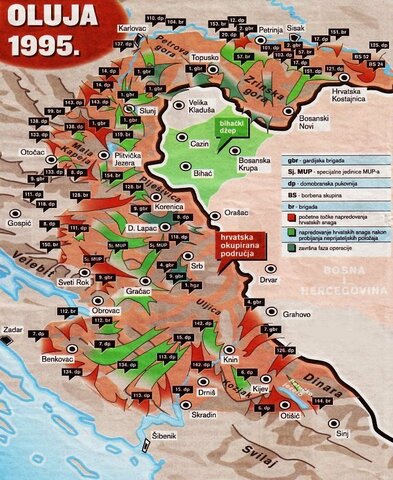 Operacija Oluja - 4.-7. kolovoza 1995. - kraj rata