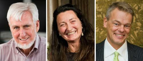 Edvard Moser, May-Britt Moser y John O'Keefe