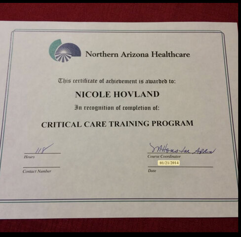 Completed my New Grad RN Program