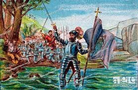 Balboa descobreix l'oceà pacífic