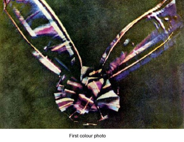 the first permanent color photo