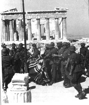 Germany invaded Yugoslavia and Greece