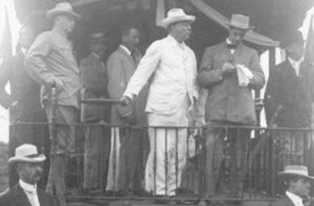 Roosevelt visited Panama