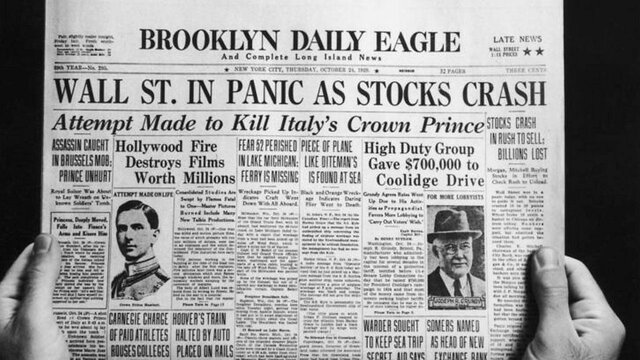 A nagy gazdasági világválság