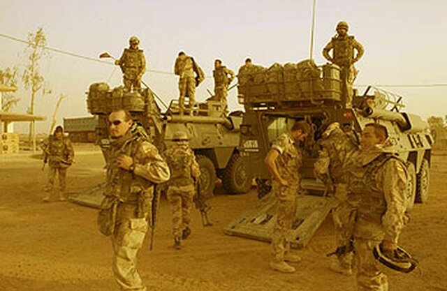 intervención militar en Irak