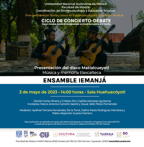 Presentación del disco Matlalcuéyetl