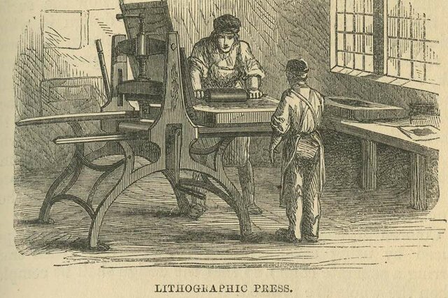 Lithography is invented