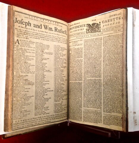 First Full-Page Newspaper Ad in the US