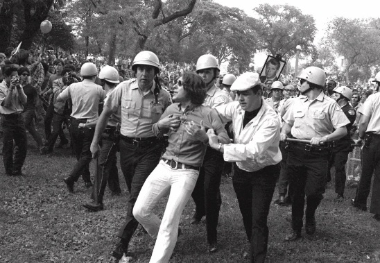 Riots at the Chicago Democratic Convention