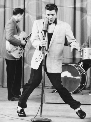 Elvis Presley “Hound Dog” 1956