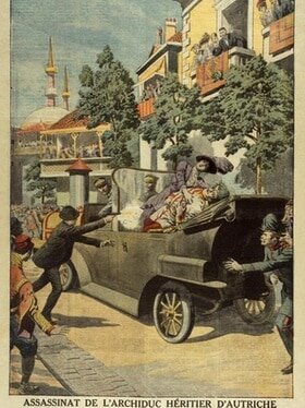 : Asesinato del Archiduque Francisco Fernando y su esposa