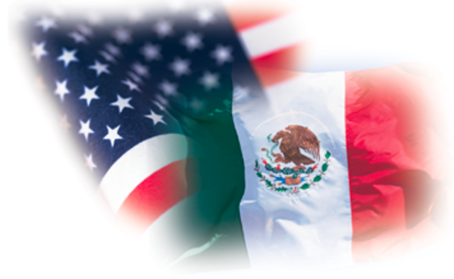 U.S. declares war on Mexico