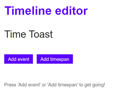 Añadir eventos a la línea de tiempo: Más sencillo que nunca