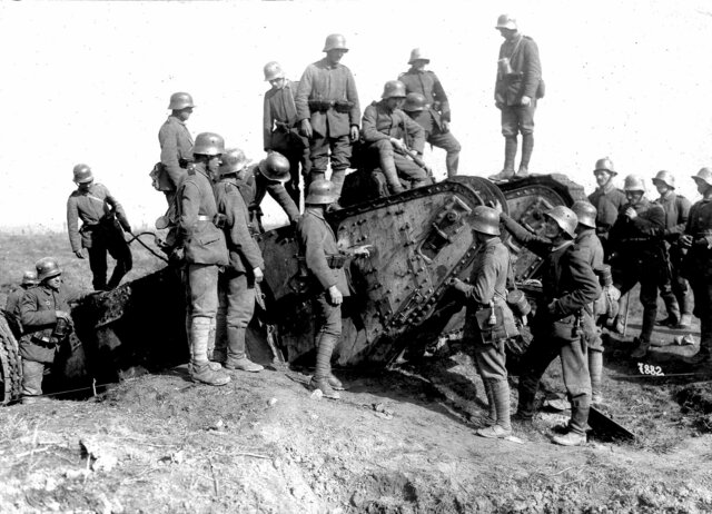Ofensiva alemana de primavera.