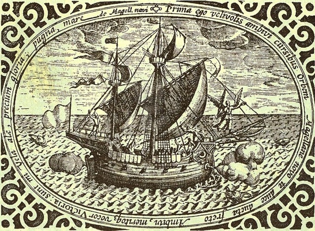 Elcano returns to Spain (The Victoria Returns)