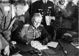 Alemania firma la rendición incondicional