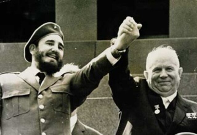 Cuba openly aligns itself with the Soviet Union