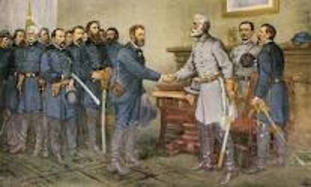 Robert E. Lee Surrenders Commision