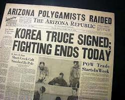 Korean War Ends