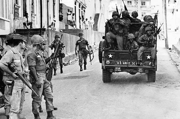 U.S. Marines sent to Dominican Republic to fight Communism