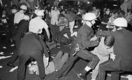 Riots at the Chicago Democratic Convention