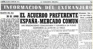 Acuerdo preferencial con el Mercado Común