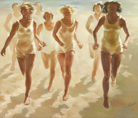 Women on the Beach