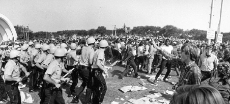 Riots at the Chicago Democratic Convention