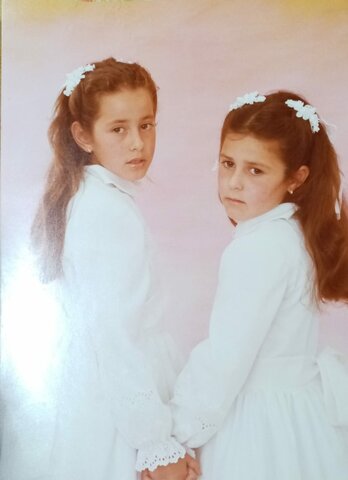 Comunión madre y tía