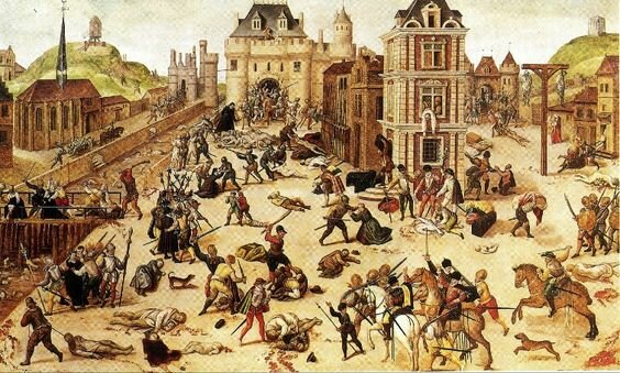 1572: Bartholomew's day massacre