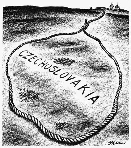 Communist takeover in Czechoslovakia