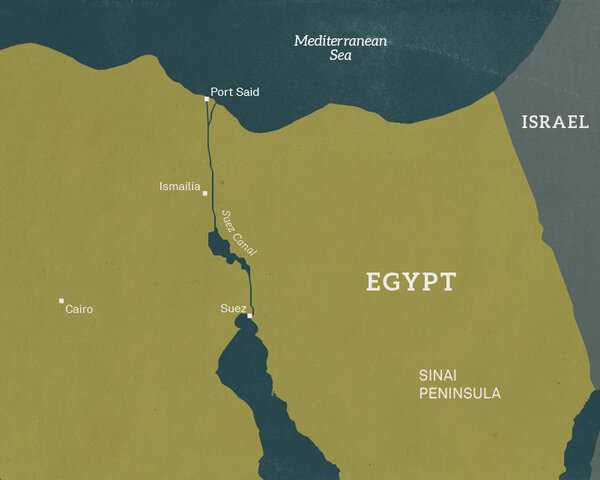 Egypt took control of Suez Canal