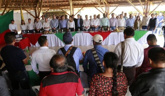 Víctimas del conflicto. Decreto 982