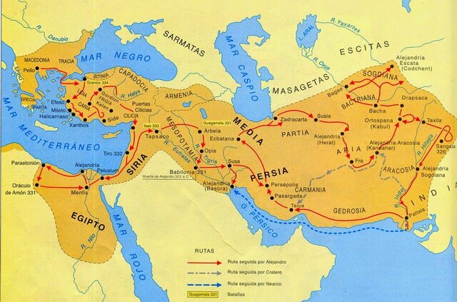 Conquistas de Alejandro Magno