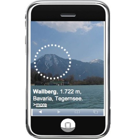 Manejar el teléfono móvil con parpadeos