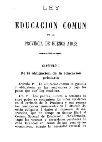 Ley de educación