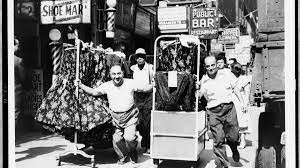 Mass manufactured clothing